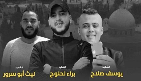ارتقاء 3 شهداء في جنين برصاص الاحتلال